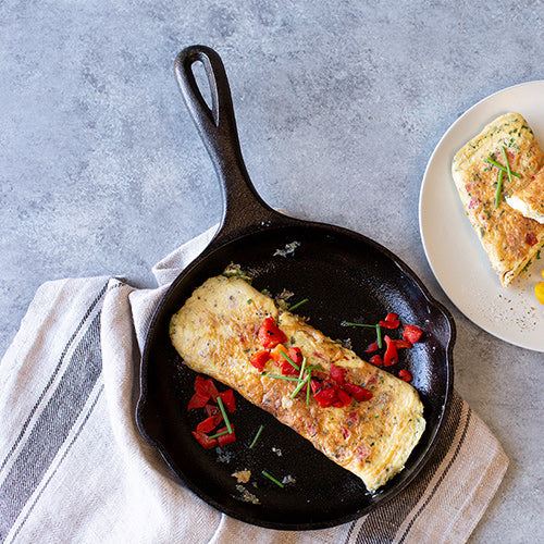 Chef Collection Cast Iron Skillet 8"