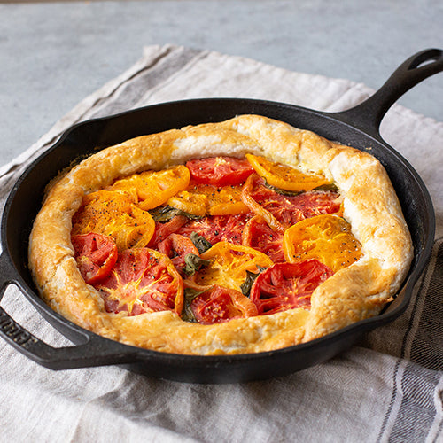 Chef Collection Cast Iron Skillet 12"