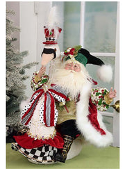 Santa On Swan - One Of A Kind