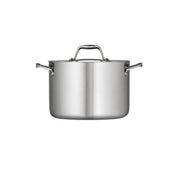 Tri-Ply 18/10 Stainless Steel Stock Pot with Lid 8 Quart
