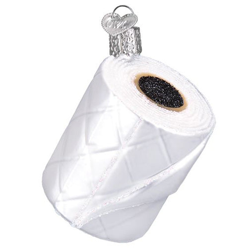 Toilet Paper Ornament 2.5"