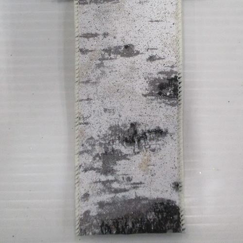 Faux Birch Ribbon 2.5" x 10 Yards