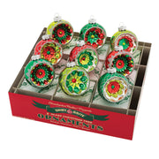 Holiday Splendor Reflector Rounds 2.5" Set of 9