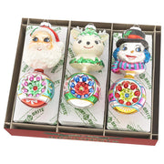 Christmas Confetti 5.5" Figure Rounds Set of 3