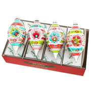 Festive Fete Reflector Tulips 7" Set of 4