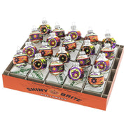 Halloween Half Reflector Half Rounds 1.25" Set of 20