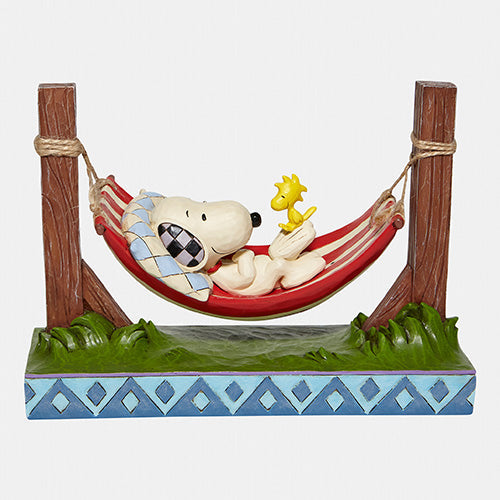 Just Hanging Around Snoopy & Woodstock in Hammock