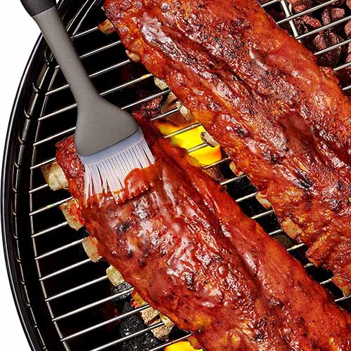 Grilling Basting Pot & Brush Set