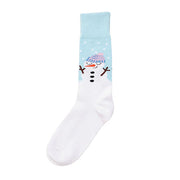 Holiday Snowman Socks Pair