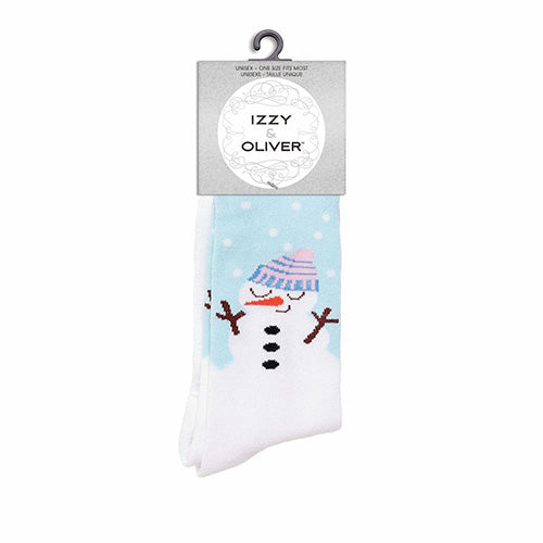 Holiday Snowman Socks Pair