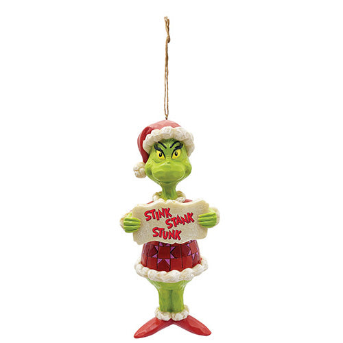 Grinch Stink Stank Stunk Ornament