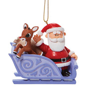 Santa's Sleigh Ornament