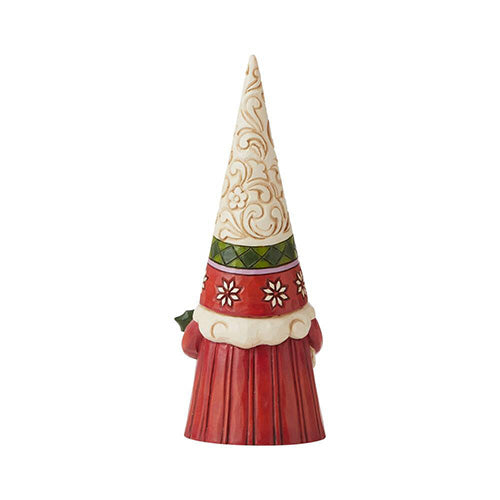 Sprig of Christmas Spirit Christmas Gnome Holding Holly