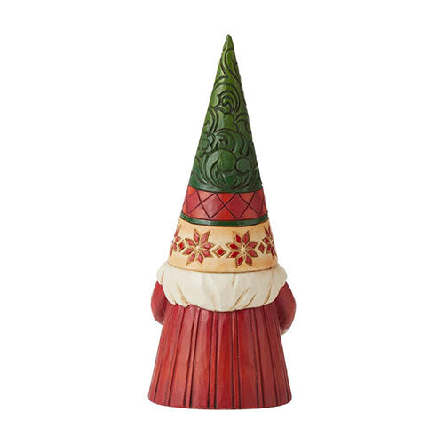 Decorating Gnome and Hearth Christmas Gnome with Wreath