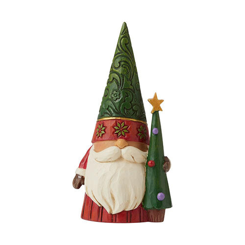 Tree-mendous Tidings Christmas Gnome with Tree