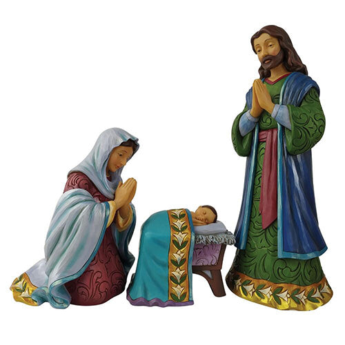 A Savior Before Us Holy Family Nativity Set of 4
