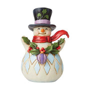 Making Things Merry Snowman with Holly Garland Pint Sized