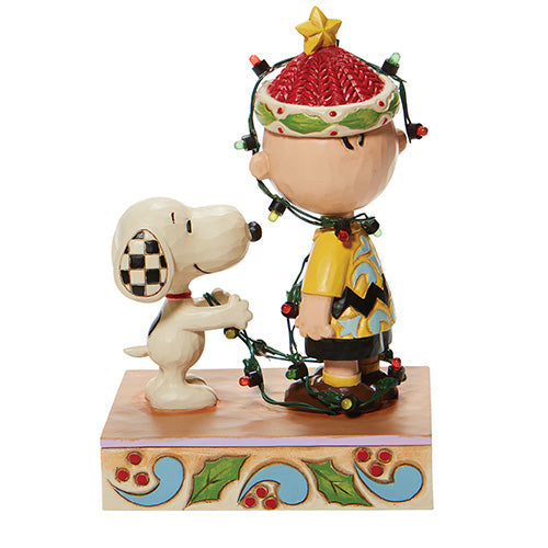 Oh Brother! Charlie Brown Tangled Lights