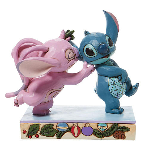 Mistletoe Kisses Angel & Stitch Mistletoe Kisses