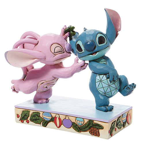Mistletoe Kisses Angel & Stitch Mistletoe Kisses