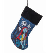 Nightmare Before Christmas Jack & Sally Stocking 19"