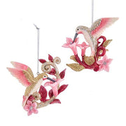 Hummingbird Ornament 3.75" Set of 2