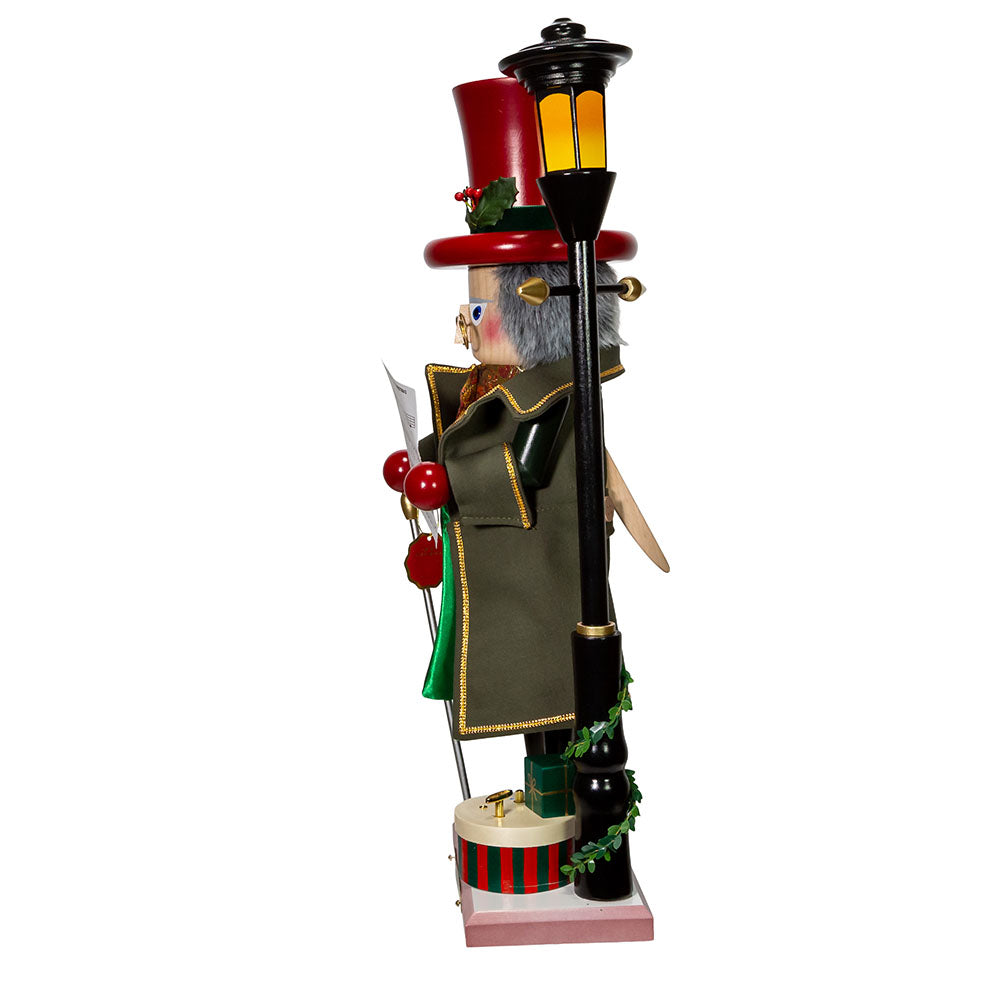 Deck the Halls Musical Caroler Nutcracker 21.25"