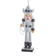 Rhinestone Cowboy Nutcracker Ornament 6"
