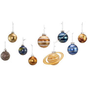 The Milky Way Solar System Planet Ornaments Set of 9