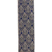 Blue & Gold Sparkly Ribbon 2.5" x 10 Yards