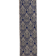 Blue & Gold Sparkly Ribbon 2.5" x 10 Yards