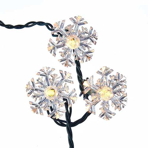 Double Layer Snowflake 35 Light Set
