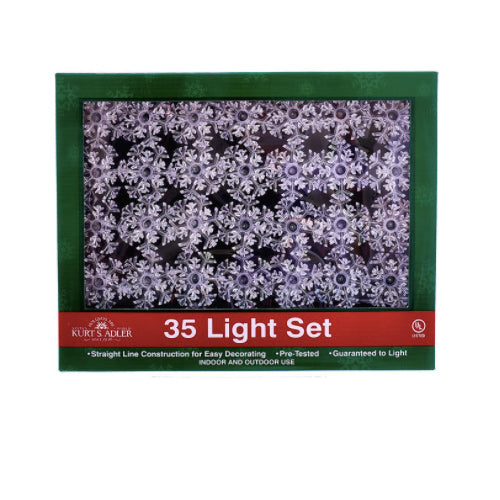 Double Layer Snowflake 35 Light Set