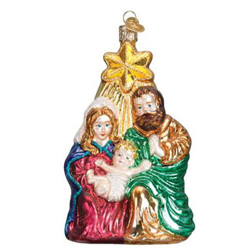 Holy Family with Star Ornament