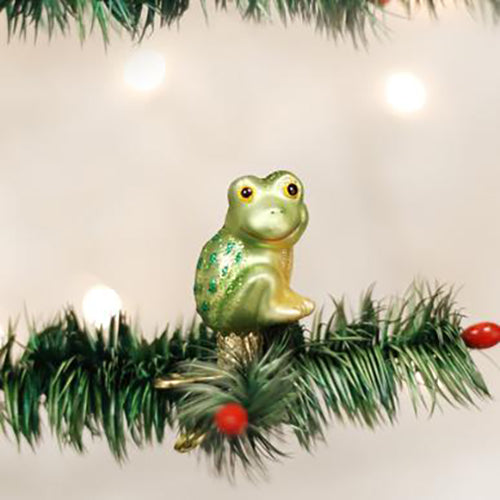 Happy Froggy Ornament