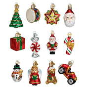 Christmas Icons Mini Ornament Set of 12