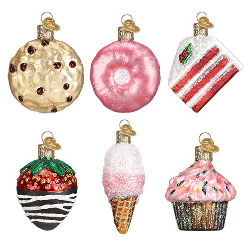 Dessert Mini Ornament Set of 6