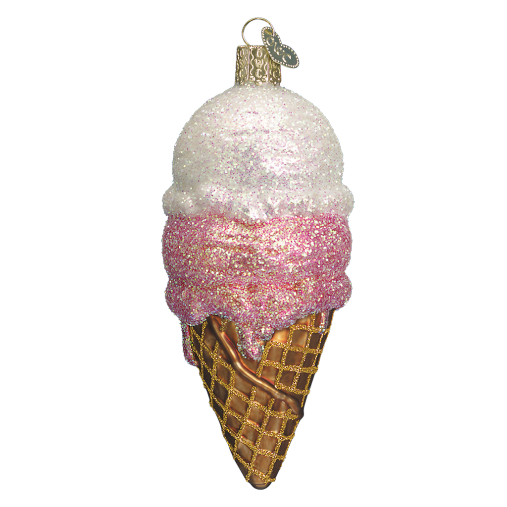 Ice Cream Cone Ornament