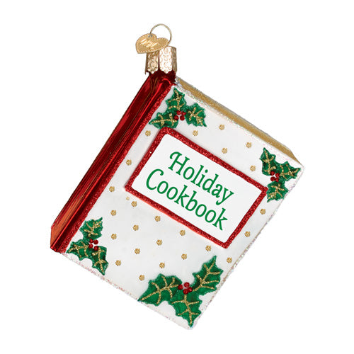 Christmas Cookbook Ornament