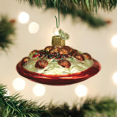 Spaghetti & Meatballs Ornament