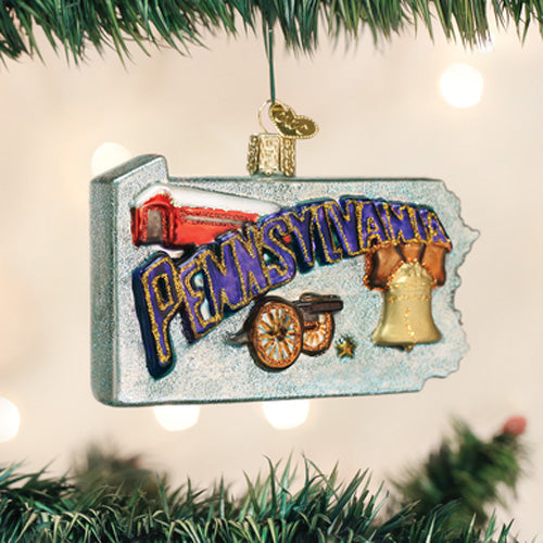 State of Pennsylvania Ornament