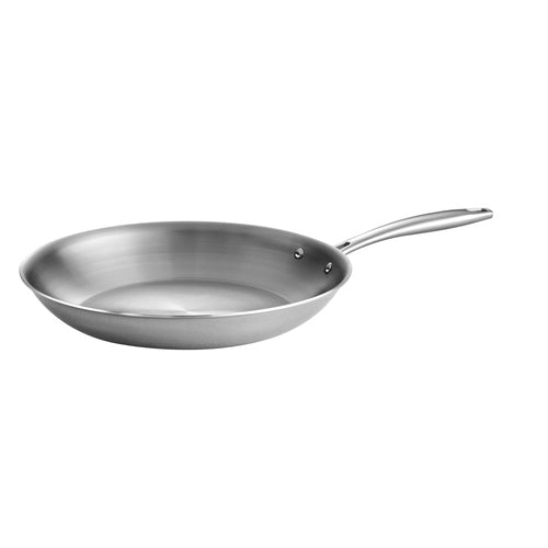 Tri-Ply 18/10 Stainless Steel Fry Pan 12"