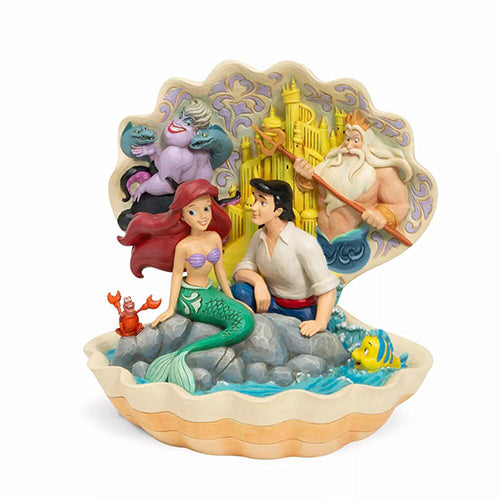Seashell Scenario Little Mermaid Shell Scene