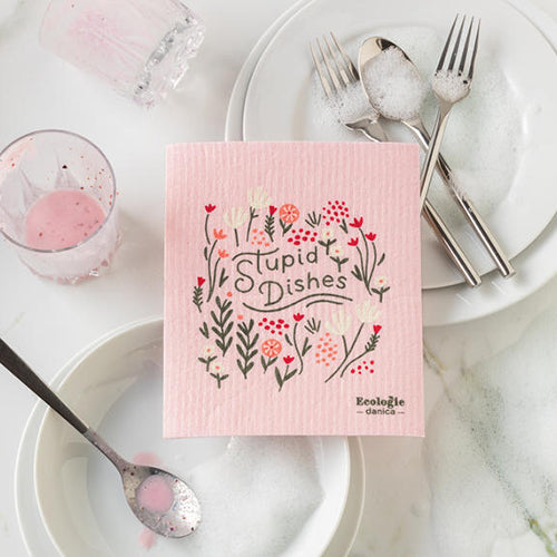 Stupid Dishes Swedish Sponge Cloth