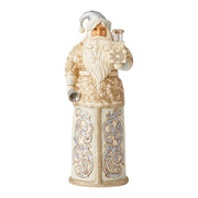 Smile And The Season Sparkles Holiday Lustre Santa with Bell