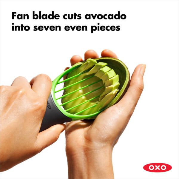 3-In-1 Avocado Slicer Green