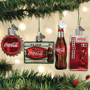 Coca-Cola Diner Mini Ornament Set of 4