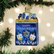 Happy Hanukkah Shopping Bag Ornament