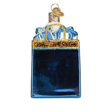 Happy Hanukkah Shopping Bag Ornament