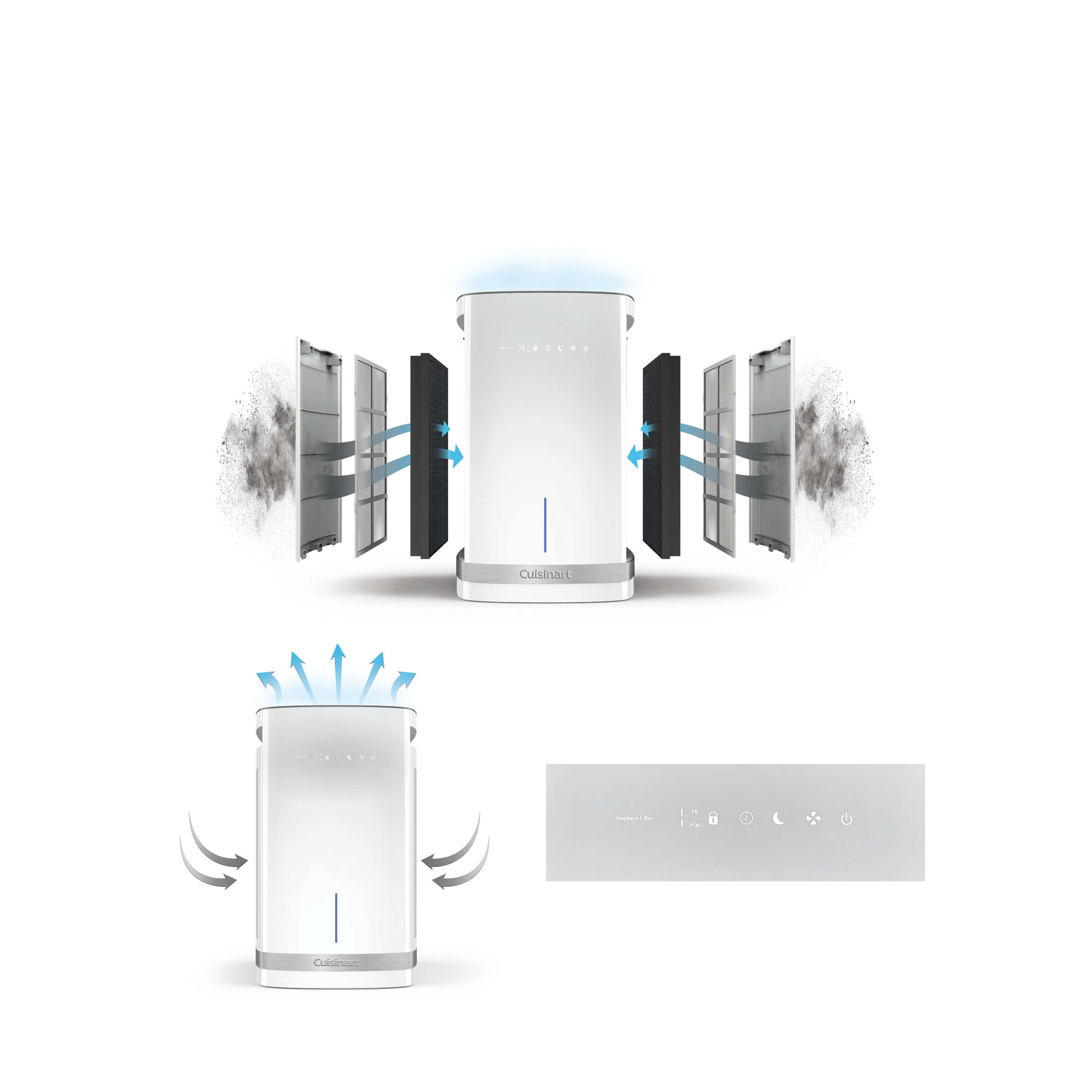 PuRXium Countertop Air Purifier - Coverage up to 500 square feet